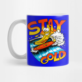 Stay Gold Banana Mug