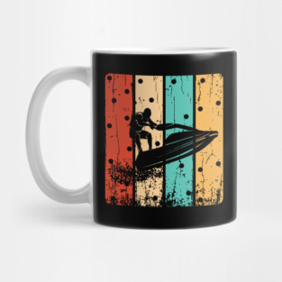 Retro Jet Skiing Gifts Mug