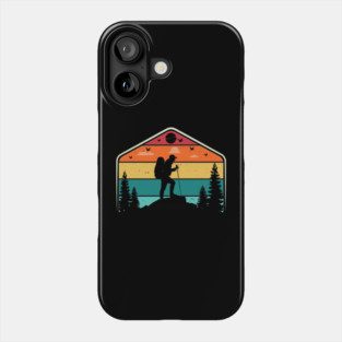 Retro Hiking Gift Phone Case