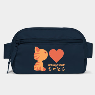 Orange Cat, I Love You! Bag