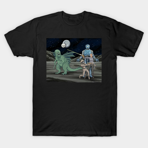 The Gloom Hunters T-Shirt by Aaron Siddall