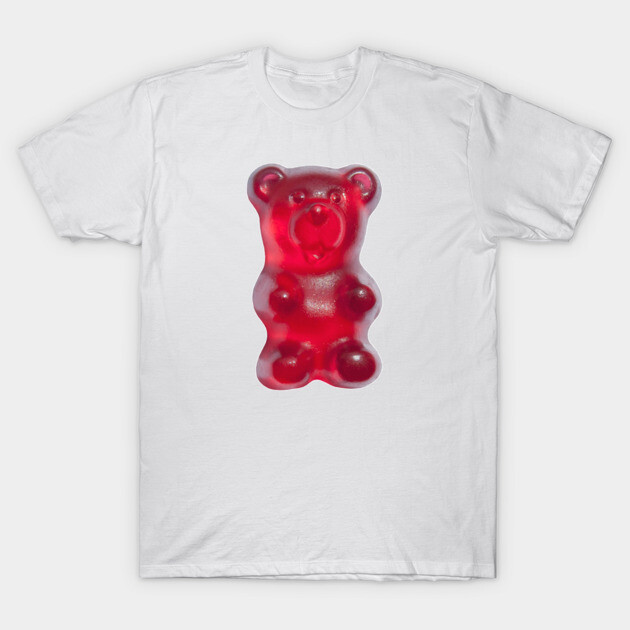 gummy bear (red) T-Shirt by mystudiocreate