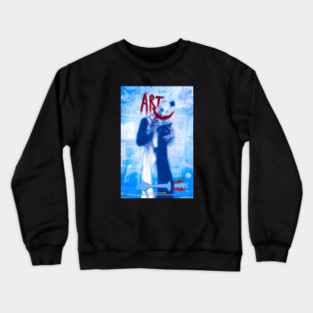 Art The Clown Poster in TDK style Crewneck Sweatshirt