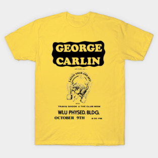 George Carlin Retro Poster T-Shirt
