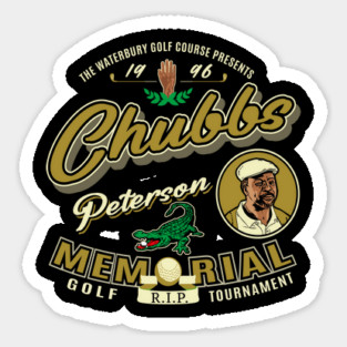 Chubbs Peterson Memorial Golf Tournament Sticker
