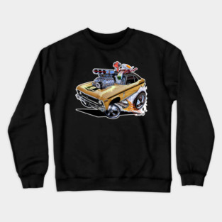 SUPER Nova 1970 Chevy Nova Gold Crewneck Sweatshirt