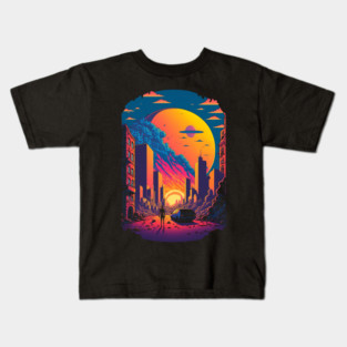 Mandela Effect Apocalypse Kids T-Shirt