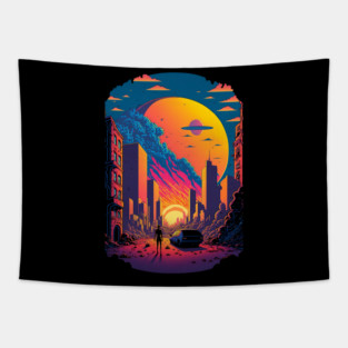Mandela Effect Apocalypse Tapestry
