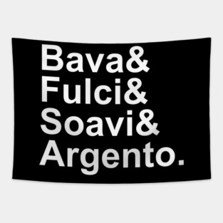 italian horror directors 2 Tapestry