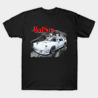 iNTIAL D Ryosuke Takahashi FC vs Kyoichi Sudo EVO Drift Car Battle RED SUNS EMPERIOR T-Shirt