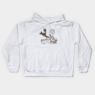 Hunting pheasant with GSP Kids Hoodie