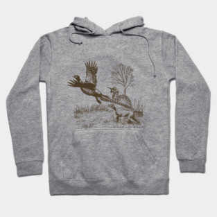 Hunting pheasant with GSP Hoodie