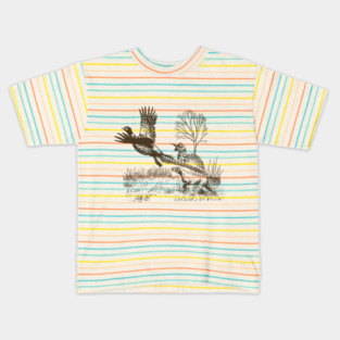 Hunting pheasant with GSP Kids T-Shirt