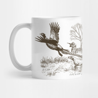Hunting pheasant with GSP Mug