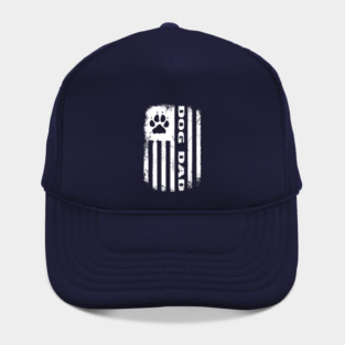 Dog Dad Distressed Flag Hat