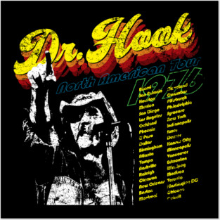 Dr. Hook North American Tour Posters and Art