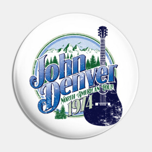 John Denver North American Tour Pin