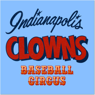 Defunct Indianapolis Clowns Baseball Posters and Art