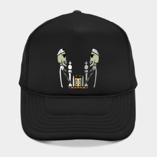 Chess Playing Hat