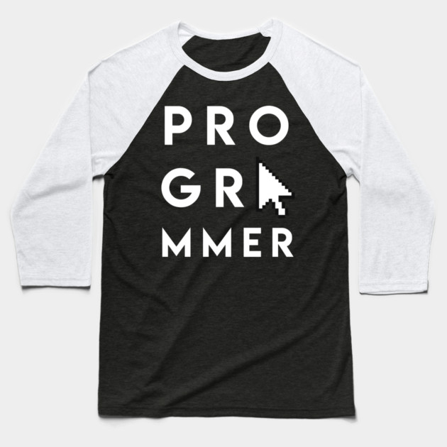 progr-cursor-mmer Baseball T-Shirt by enrynz