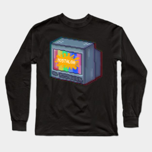 Nostalgia tv Long Sleeve T-Shirt