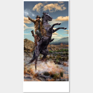 Red Dead Posters and Art