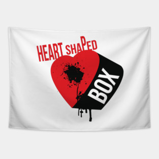 Heart Shaped Box Tapestry