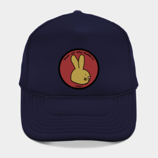 Year of the Rabbit 1987 Bunny Portrait Hat