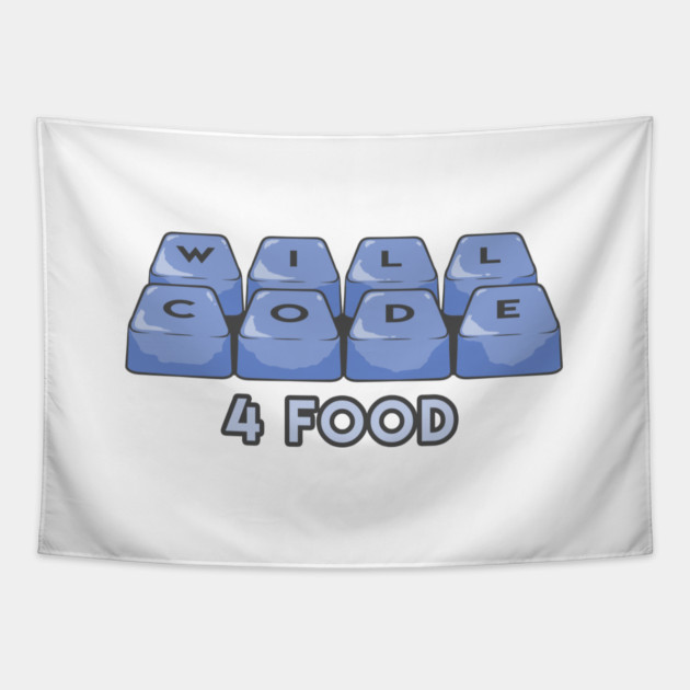 Will code 4 food Tapestry by enrynz