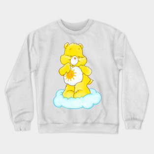 CARE Bear - Rainbow Cartoon, vintage, childhood, animated, 1980s cartoons, friendship, love Sunshine Crewneck Sweatshirt