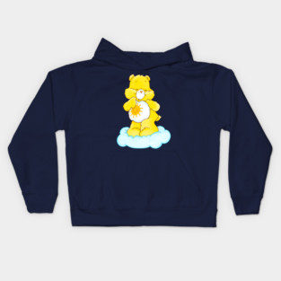CARE Bear - Rainbow Cartoon, vintage, childhood, animated, 1980s cartoons, friendship, love Sunshine Kids Hoodie