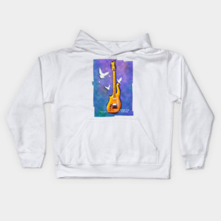 When doves cry #music Kids Hoodie