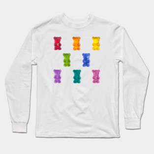 gummy bear rainbow Long Sleeve T-Shirt