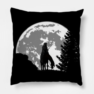 Witch King in Moon Pillow