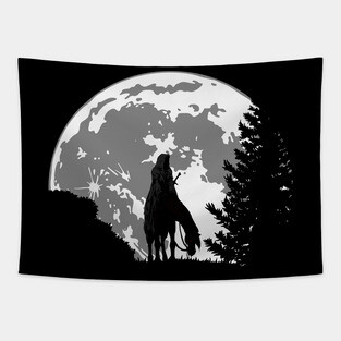 Witch King in Moon Tapestry