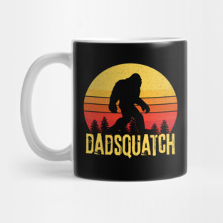 Dadsquatch Bigfoot Dad Gift Mug