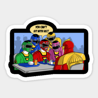 Mean Rangers Sticker