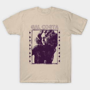 Gal Costa \/\ Retro Original Fan Art Design T-Shirt