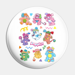 Popples Style Vintage Retro 80s Nostalgic Toy Pin