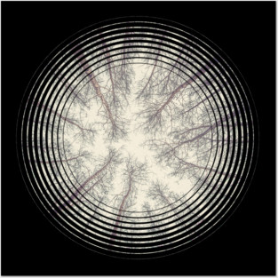Cosmic Ripples - Trees Posters and Art