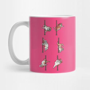 Pole Dance English Bulldog Mug