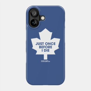 Maple Leafs "Just Once" 90's Dark Phone Case