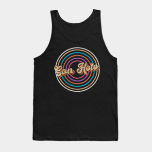 vintage circle line color San Holo Tank Top