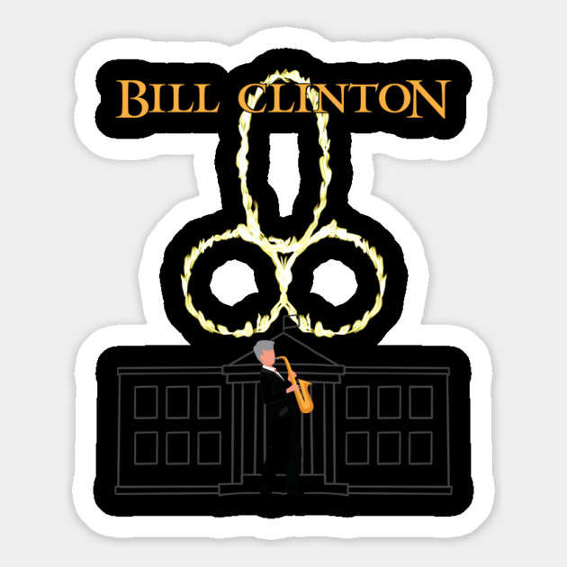 Video Game Speech Bill Clinton Action RPG Fire Ring Magnet by belownormal