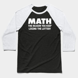 MATH Baseball T-Shirt