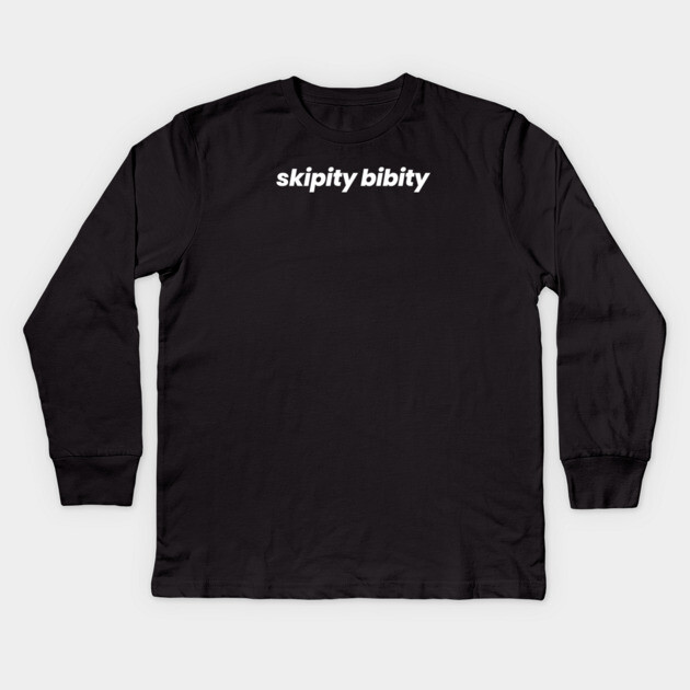 SKIPITY BIBITY Kids Long Sleeve T-Shirt by allisawr