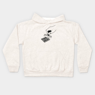 Rubber Stamp Art Rocks Kids Hoodie