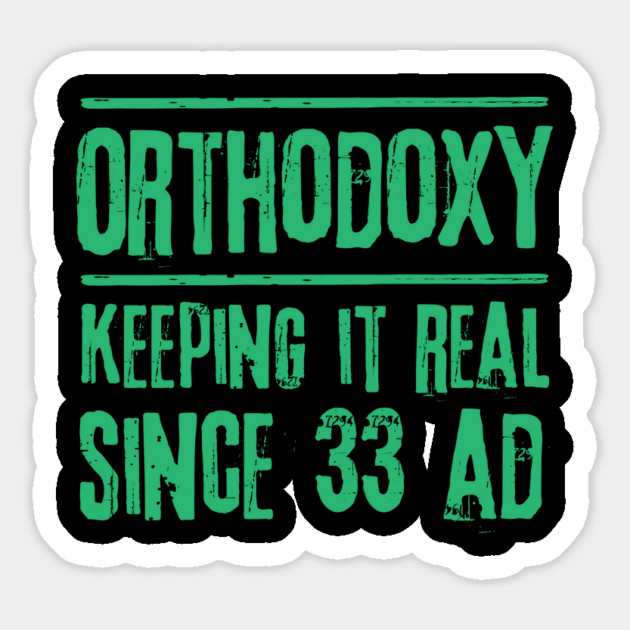 Funny Christian Eastern Orthodox Magnet by The WYLD Tribe