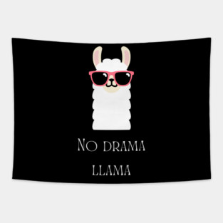 No Drama Llama Tapestry