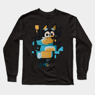 bluey dad Long Sleeve T-Shirt